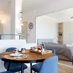 Juan Les Pins Vue Sur Lazur アパート アンティーブ