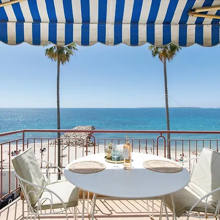 아파트 Juan Les Pins Vue Sur Lazur 앙티브