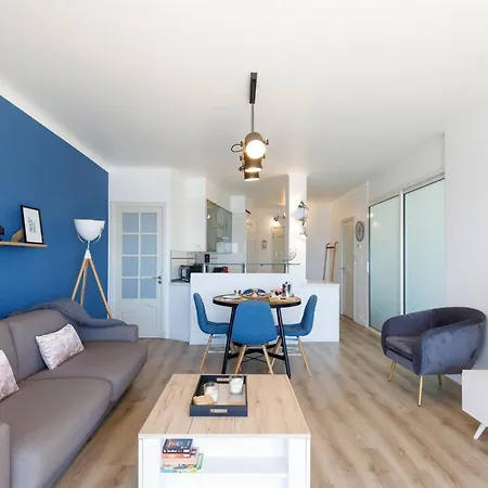 Juan Les Pins Vue Sur Lazur Appartamento Antibes